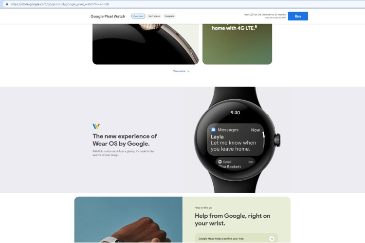 Google Pixel Watch